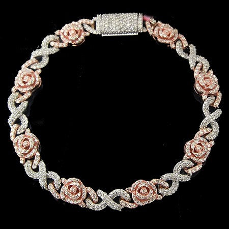 Rose Cuban Link