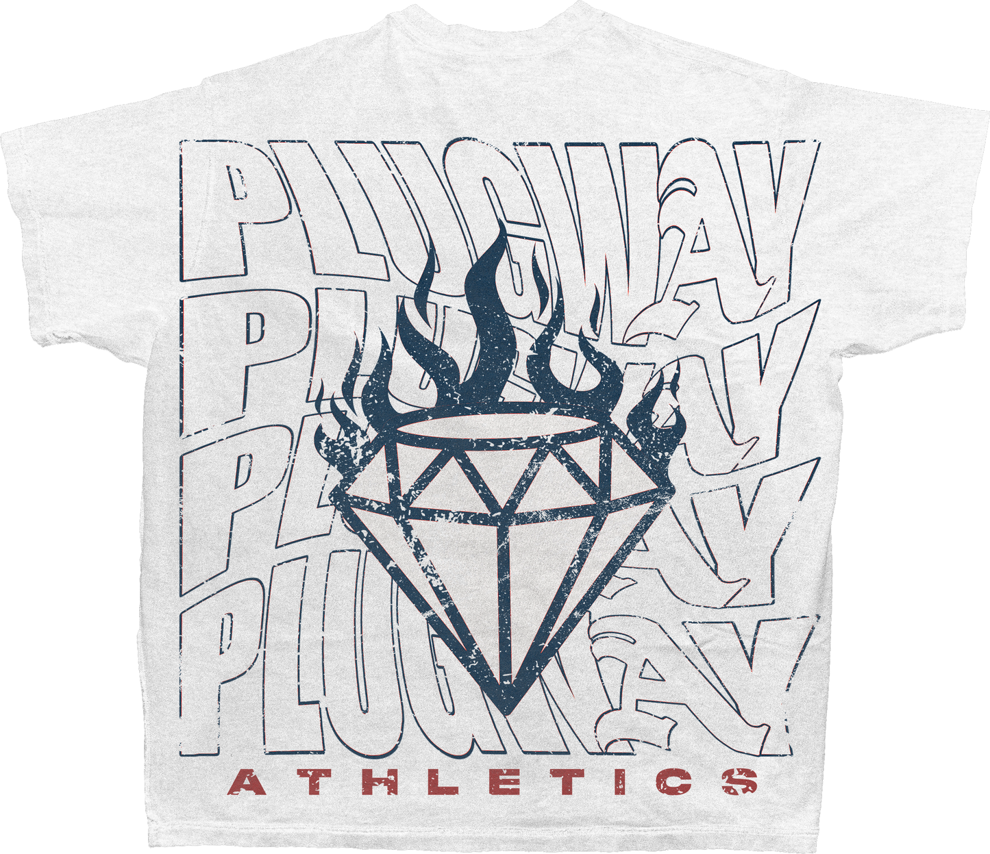 (Pre-Order) Plugway Athletics Tee (white)