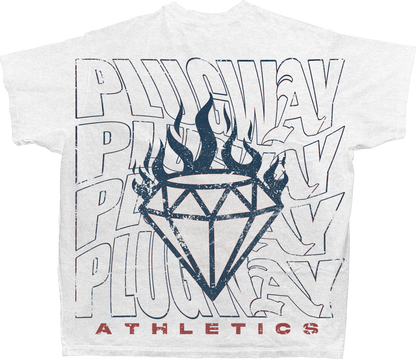 (Pre-Order) Plugway Athletics Tee (white)